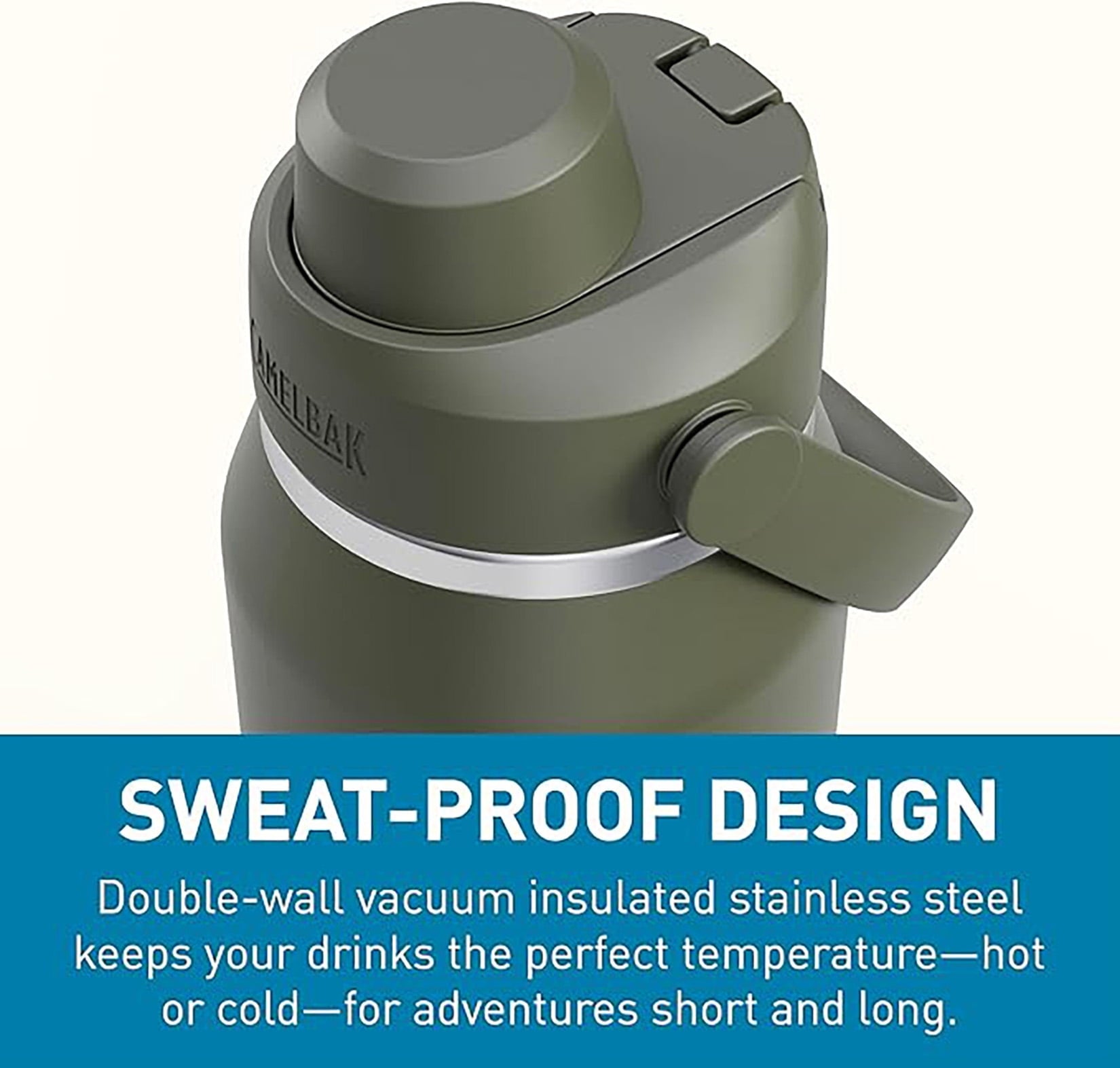 Camelbak Thrive™ Chug Stainless Steel Water Bottle 32oz, Sky Blue | 4UVP