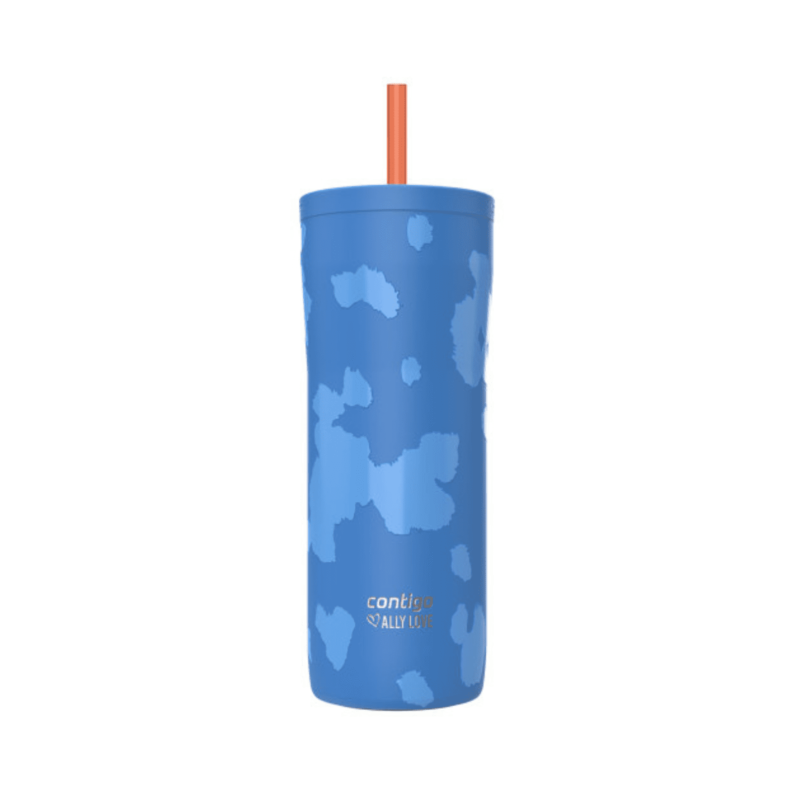 Contigo x Ally Love Streeterville 2.0 Stainless Steel Tumbler with Straw, 24 oz, Stellar Jay | 13E8
