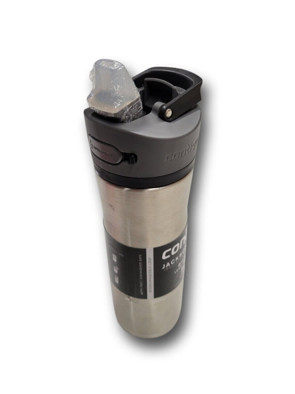 Contigo 20 oz. Jackson Chill 2.0 Water Bottle - Stainless Steel w/Licorice | 2ZGJ