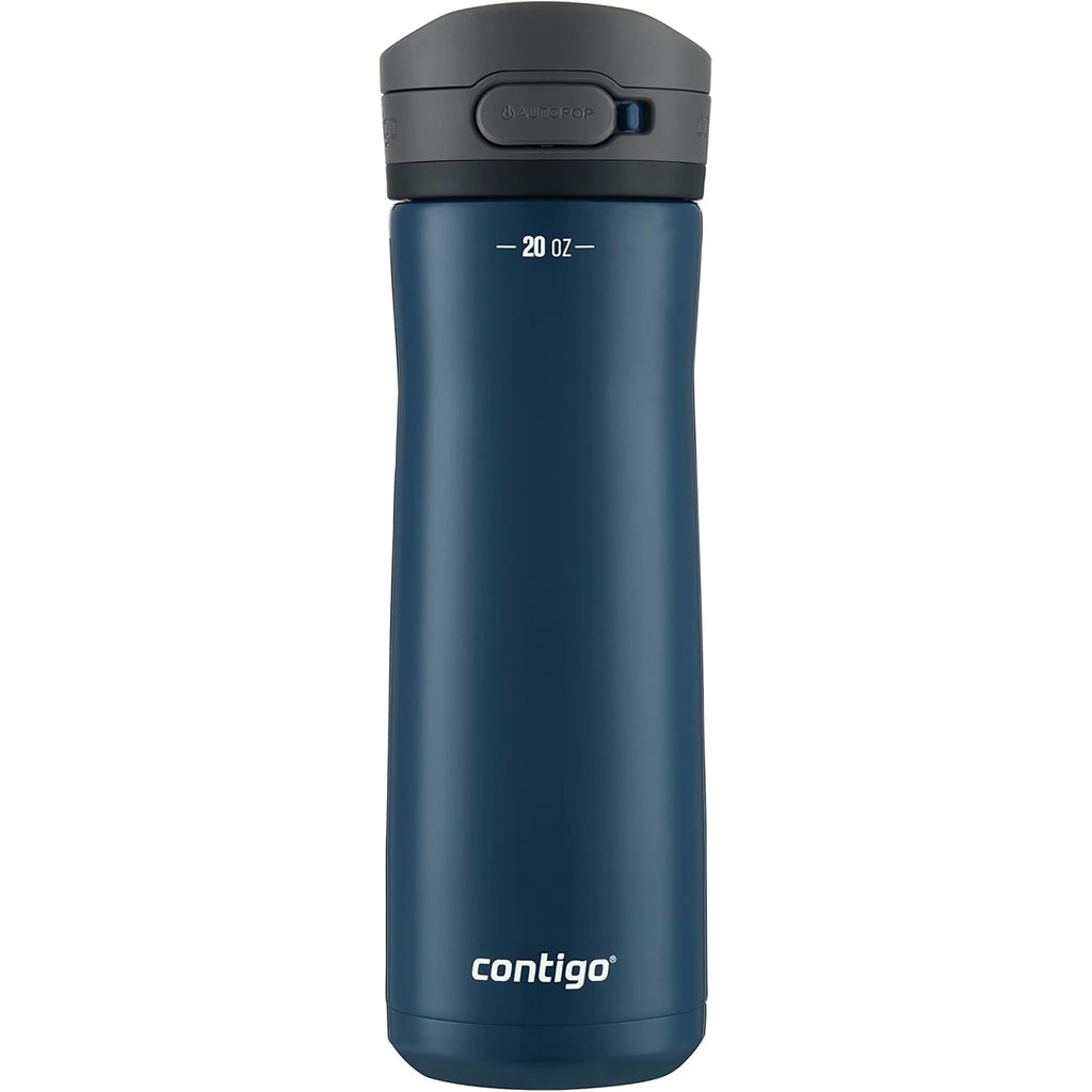 Contigo 20 oz. Jackson Chill 2.0 Water Bottle - Stainless Steel w/Licorice | 2ZGJ
