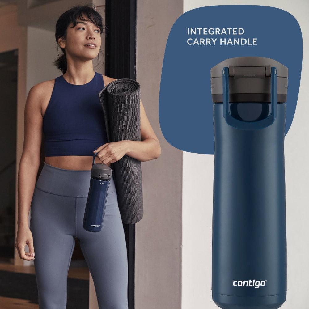 Contigo 20 oz. Jackson Chill 2.0 Water Bottle - Stainless Steel w/Licorice | 2ZGJ