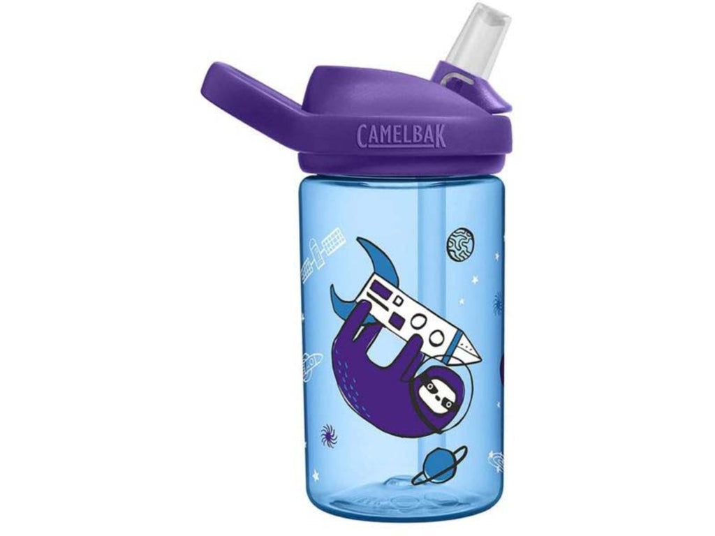 Camelbak Eddy+ Kids 14oz Water Bottle with Flip Straw, Sloths in Space | 2DEF