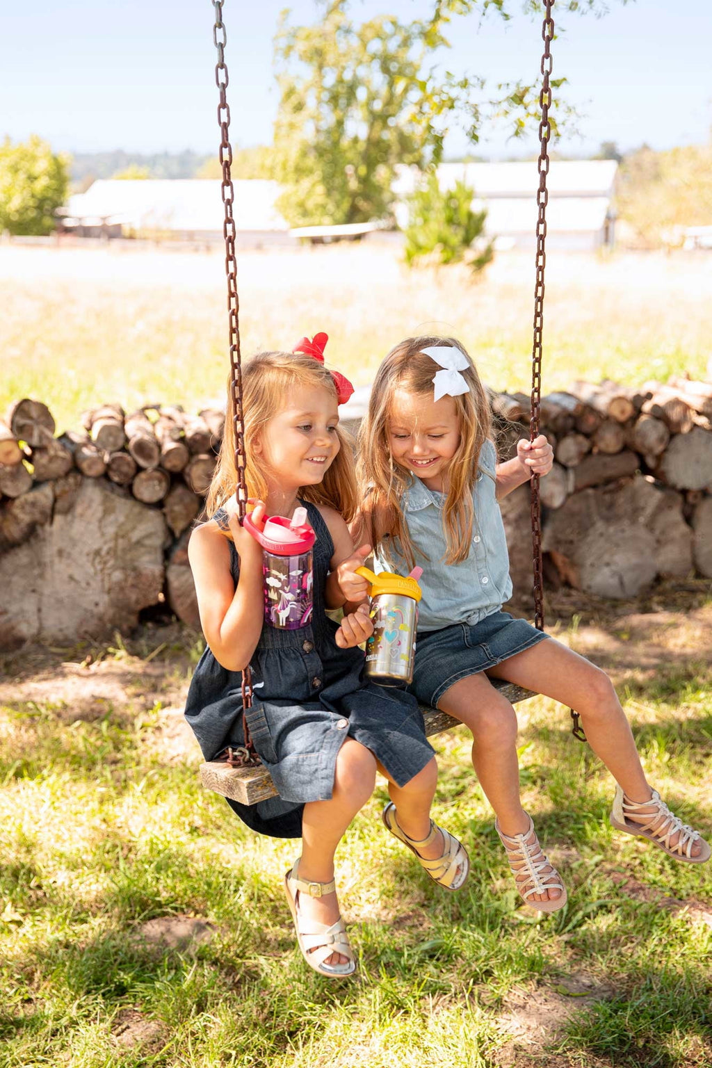 Camelbak Eddy+ Kids 14oz Water Bottle with Flip Straw, Sloths in Space | 2DEF