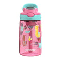 Contigo 14oz Kids' Water Bottle with Redesigned AutoSpout Straw Azalea Jade Vine with Llamas | ASHW