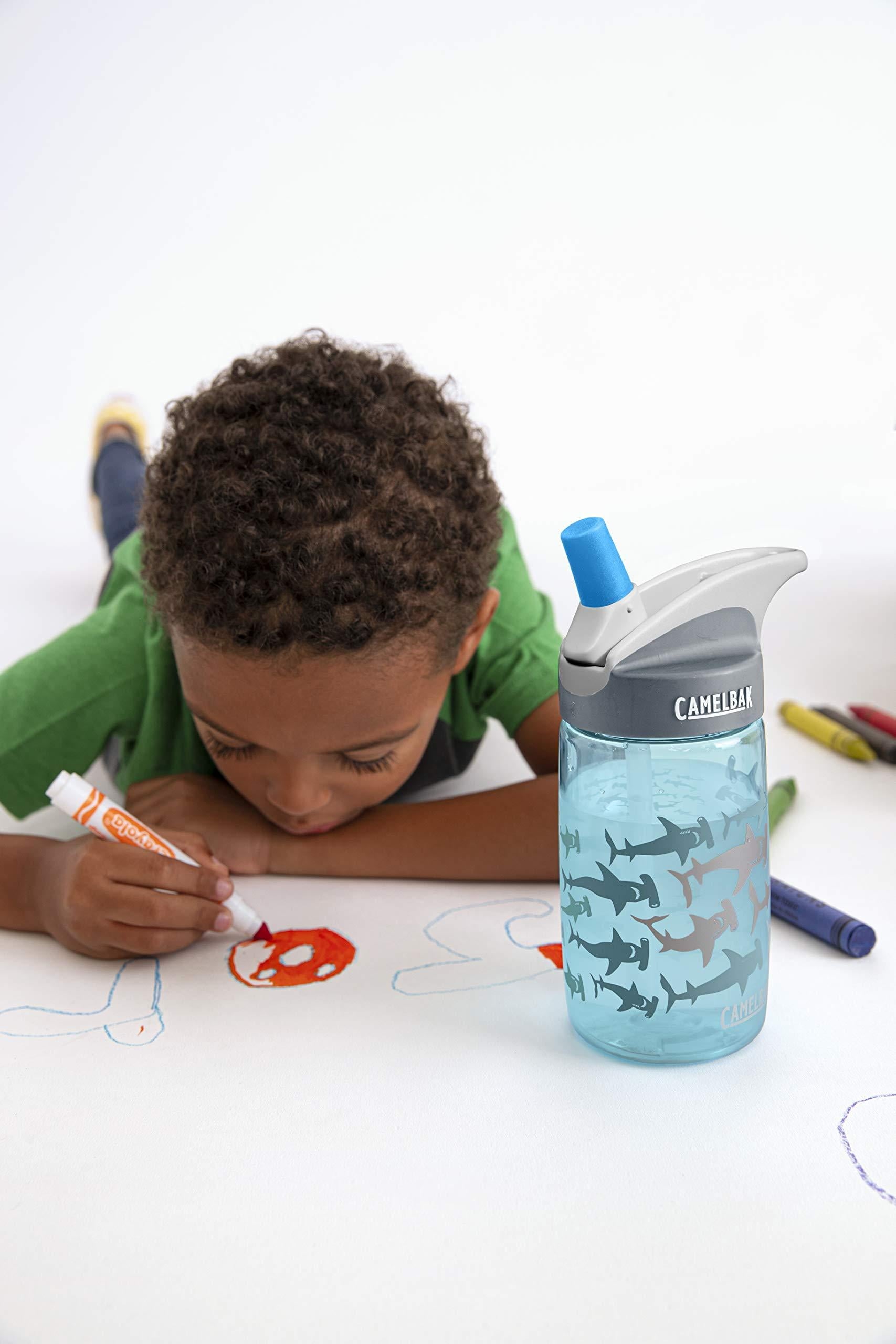 CamelBak Eddy Kids BPA Free Water Bottle Airplane Bandits Bottle Only | 3FQD