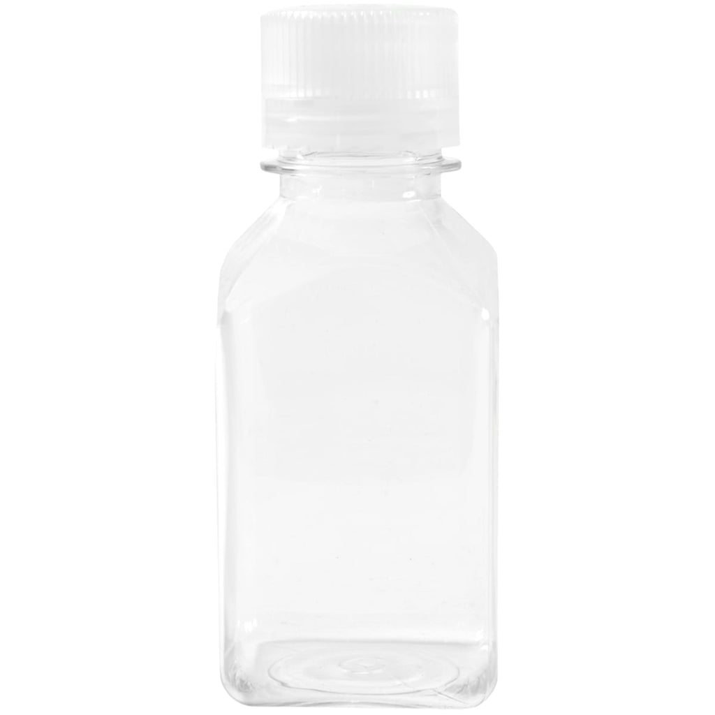 Nalgene Transparent Lexan Polycarbonate Square Storage Bottle - 8 oz. - Clear | JURV