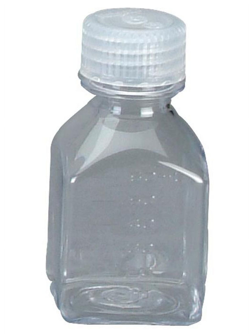 Nalgene Transparent Lexan Polycarbonate Square Storage Bottle - 8 oz. - Clear | JURV