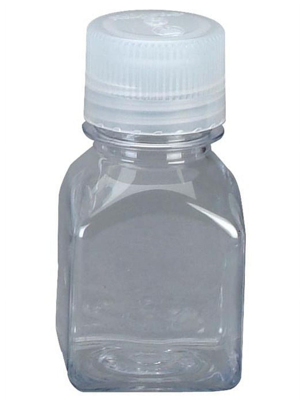 Nalgene Transparent Lexan Polycarbonate Square Storage Bottle - 8 oz. - Clear | JURV