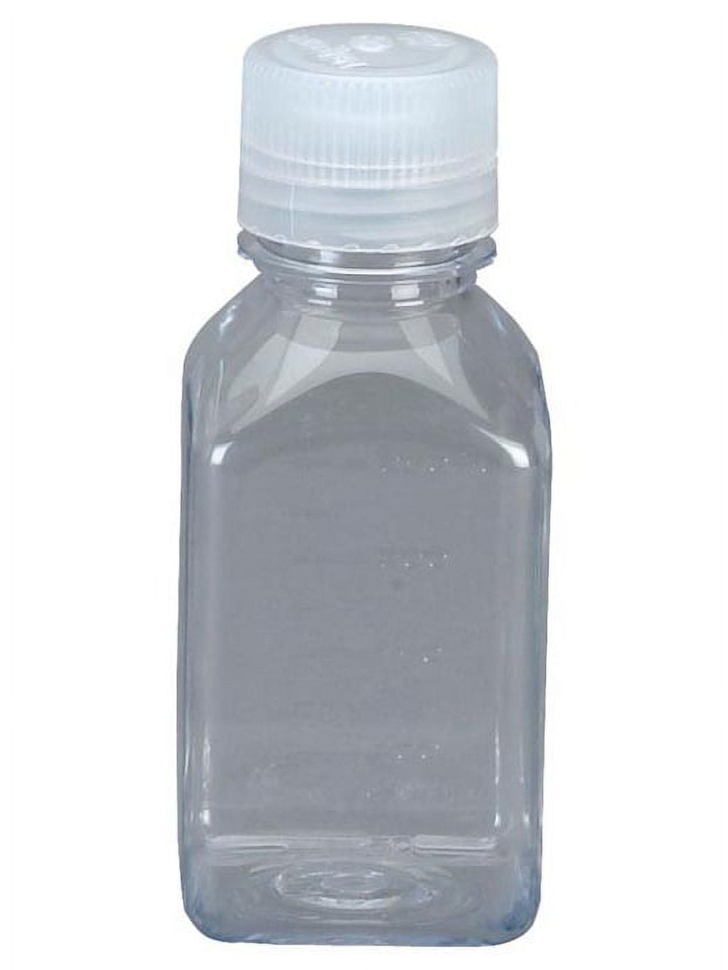 Nalgene Transparent Lexan Polycarbonate Square Storage Bottle - 8 oz. - Clear | JURV