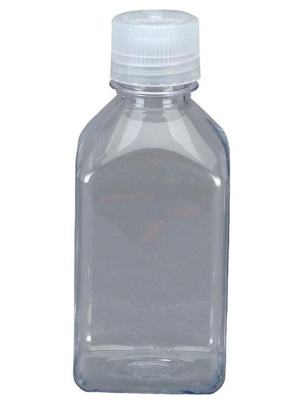 Nalgene Transparent Lexan Polycarbonate Square Storage Bottle - 8 oz. - Clear | JURV