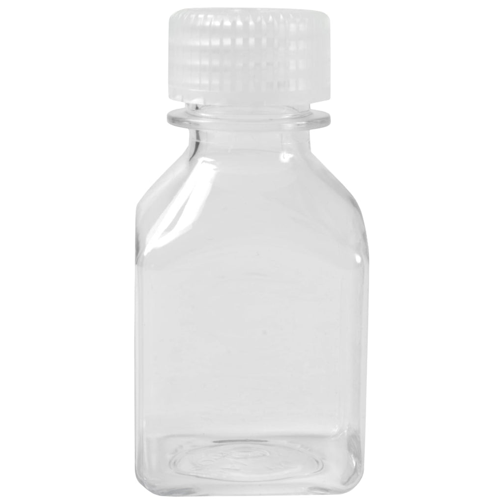 Nalgene Transparent Lexan Polycarbonate Square Storage Bottle - 8 oz. - Clear | JURV