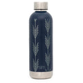 simple modern bolt arrows 17oz water bottle stainless steel deep ocean blue | 6CBV