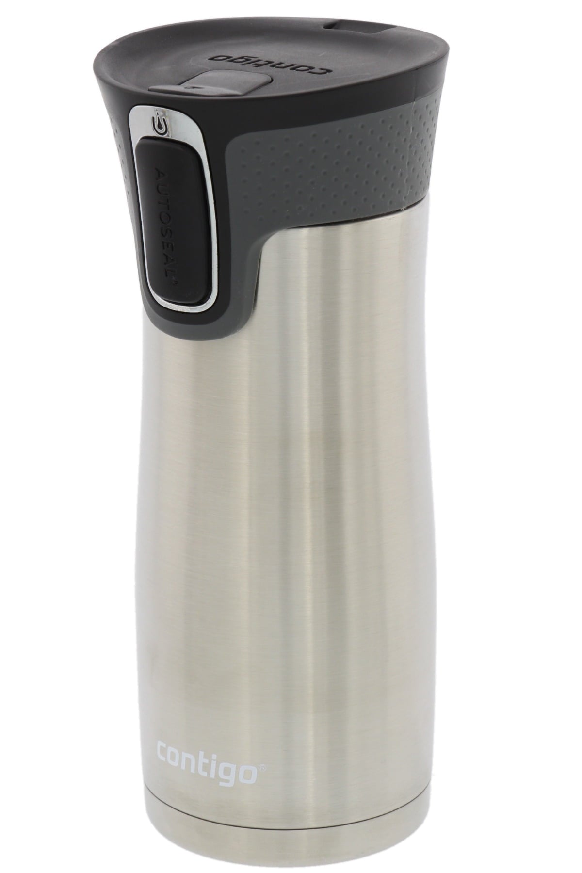 Contigo AUTOSEAL West Loop 2.0 Travel Mug, 16 oz., Stainless Steel with Black Button | 24ZC