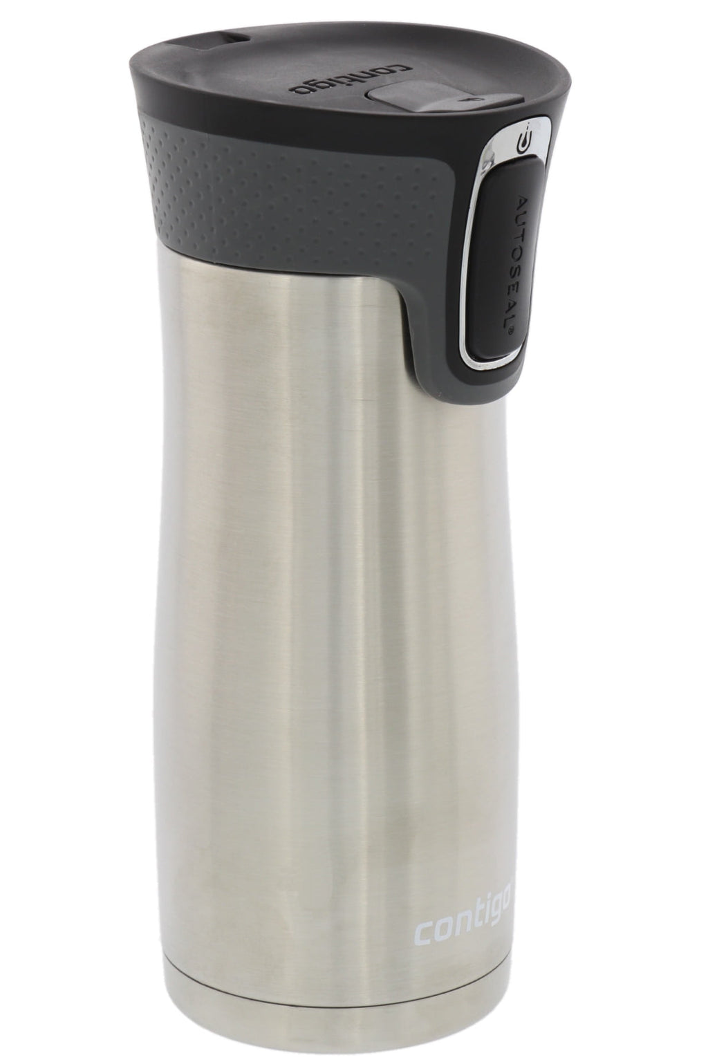 Contigo AUTOSEAL West Loop 2.0 Travel Mug, 16 oz., Stainless Steel with Black Button | 24ZC