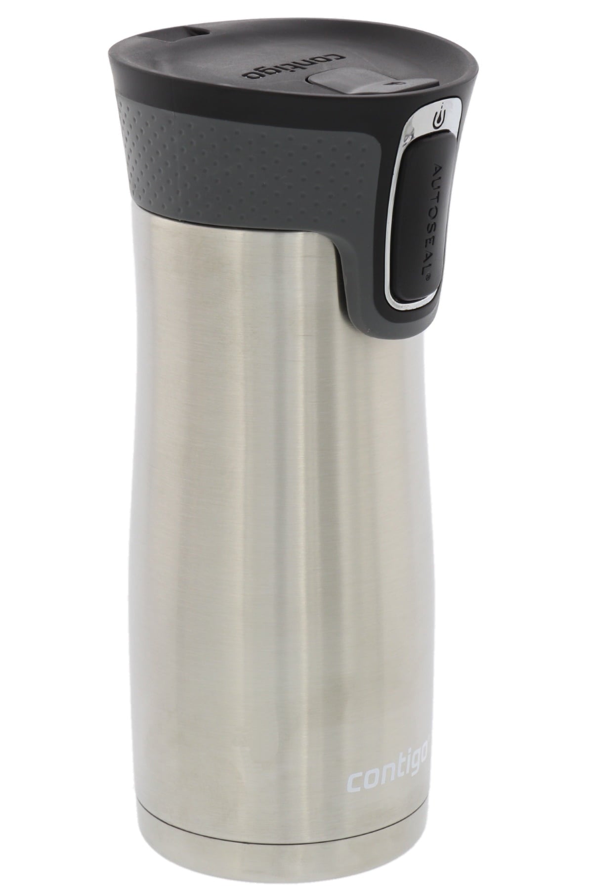 Contigo AUTOSEAL West Loop 2.0 Travel Mug, 16 oz., Stainless Steel with Black Button | 24ZC