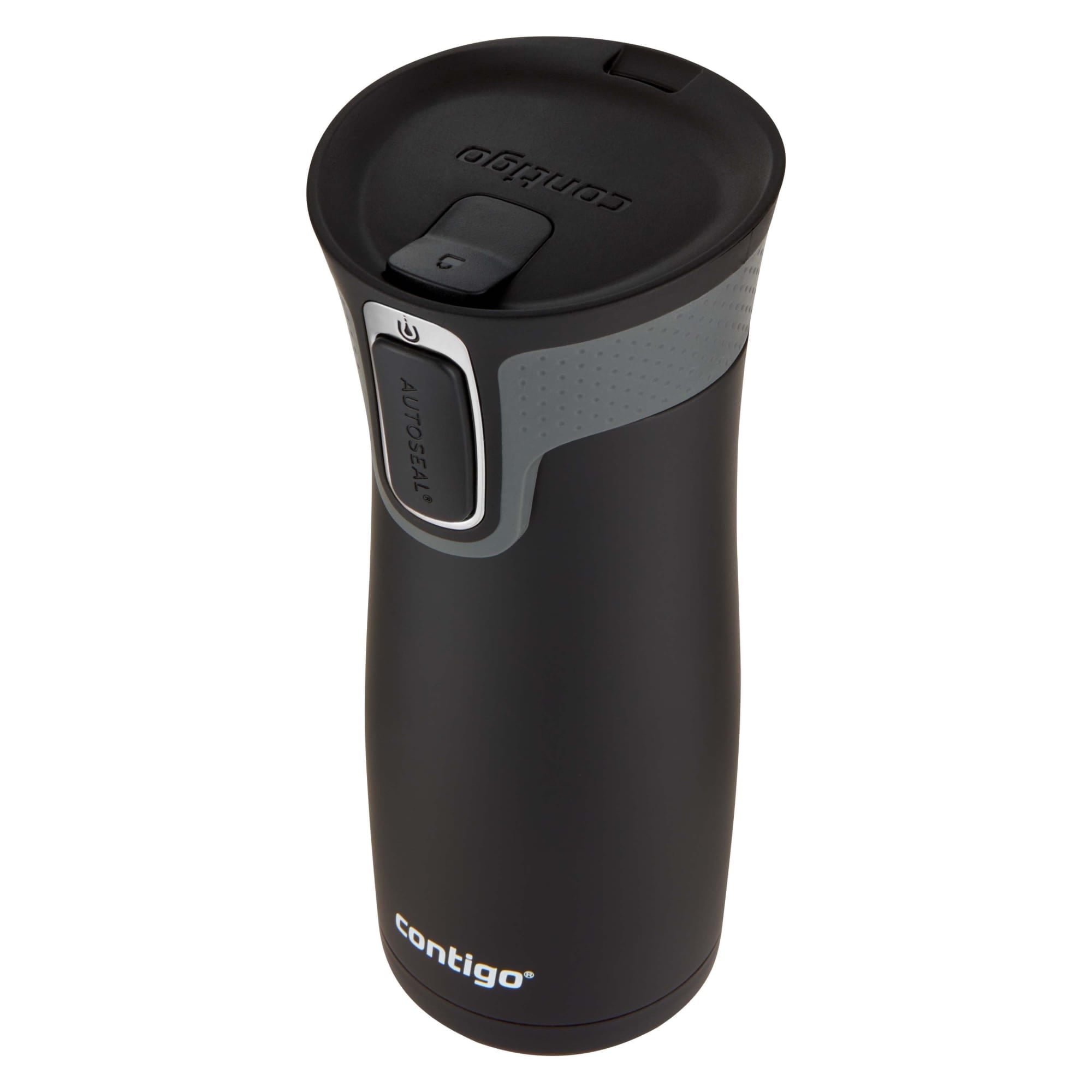 Contigo AUTOSEAL West Loop 2.0 Travel Mug, 16 oz., Stainless Steel with Black Button | 24ZC