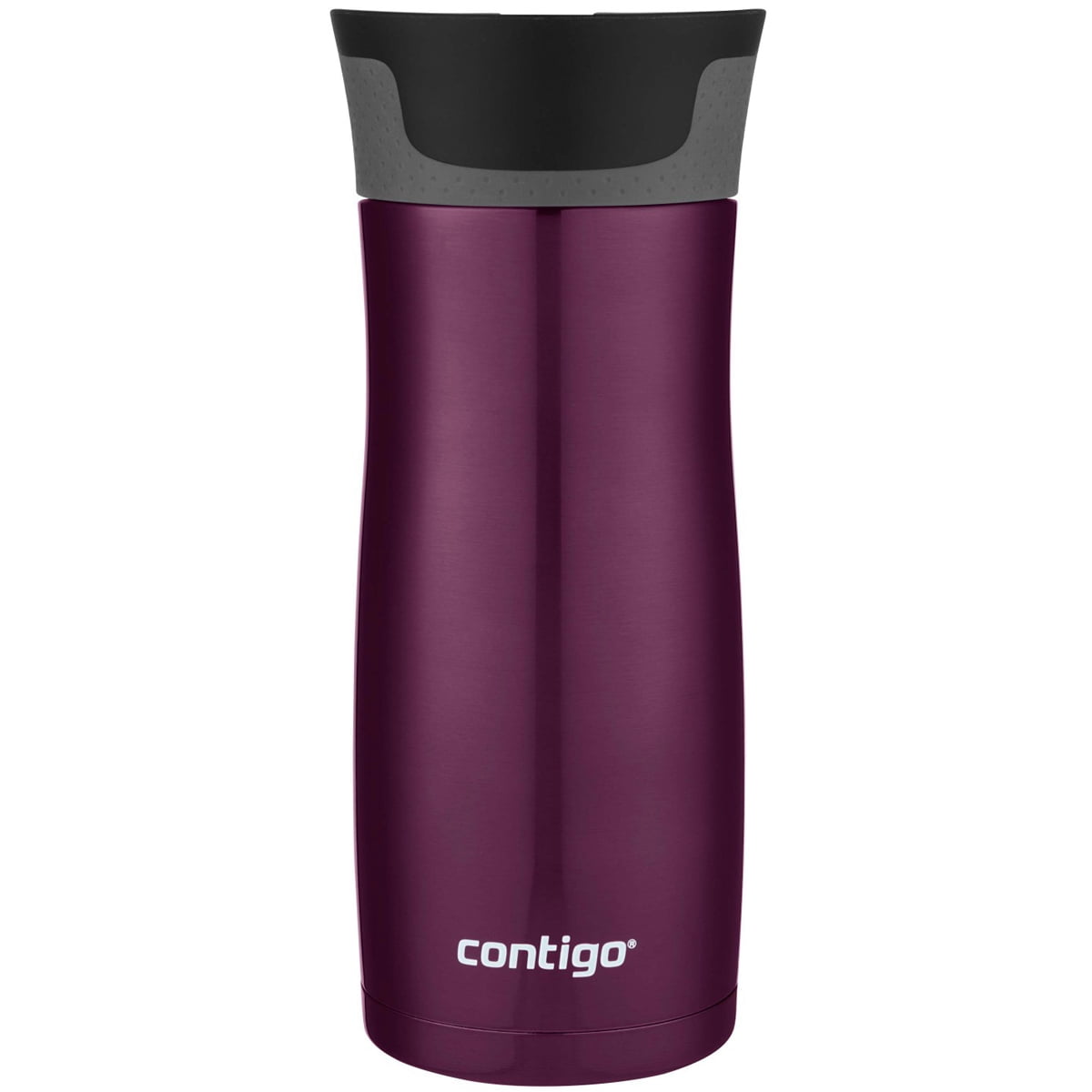 Contigo AUTOSEAL West Loop 2.0 Travel Mug, 16 oz., Stainless Steel with Black Button | 24ZC