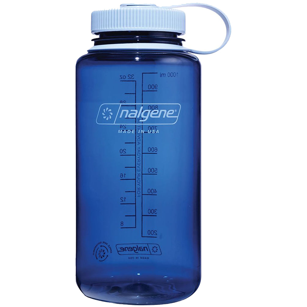 Nalgene Sustain 32 oz. Wide Mouth Water Bottle - Indigo | FFNR