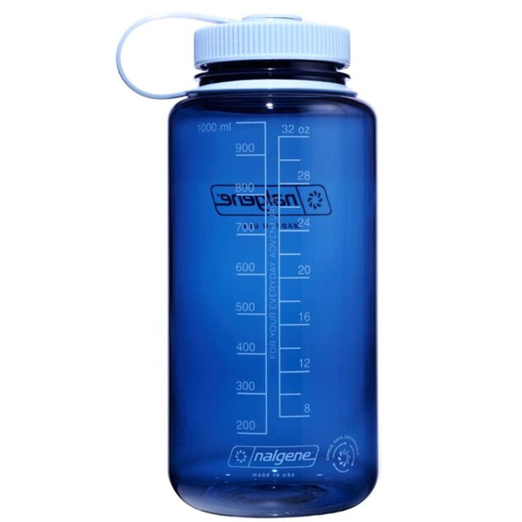 Nalgene Sustain 32 oz. Wide Mouth Water Bottle - Indigo | FFNR