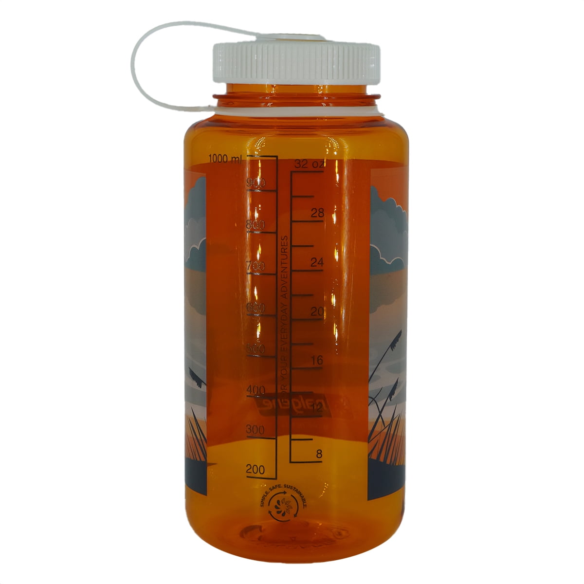 Nalgene Sustain 32 oz. Wide Mouth Water Bottle - Indigo | FFNR