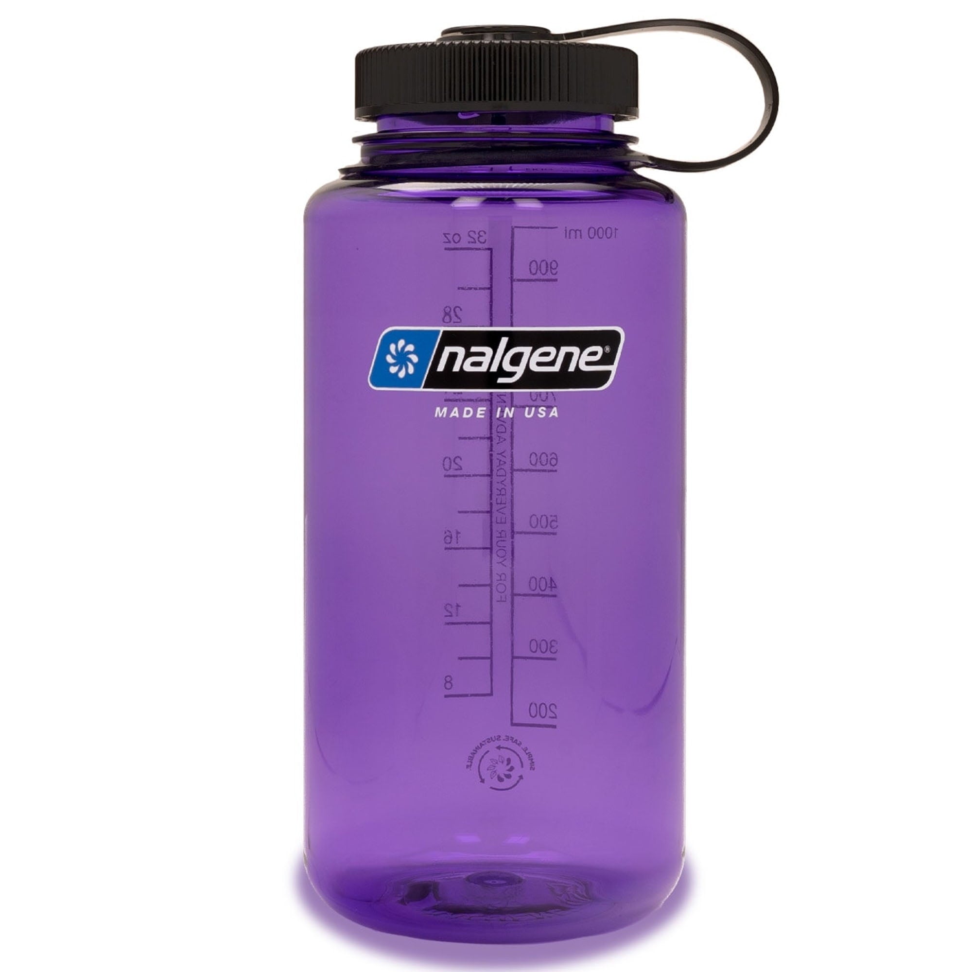 Nalgene Sustain 32 oz. Wide Mouth Water Bottle - Indigo | FFNR