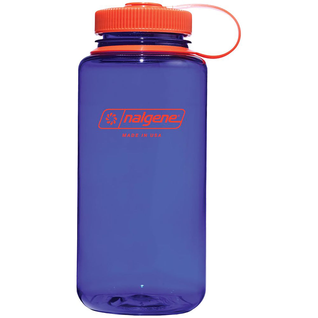 Nalgene Sustain 32 oz. Wide Mouth Water Bottle - Indigo | FFNR
