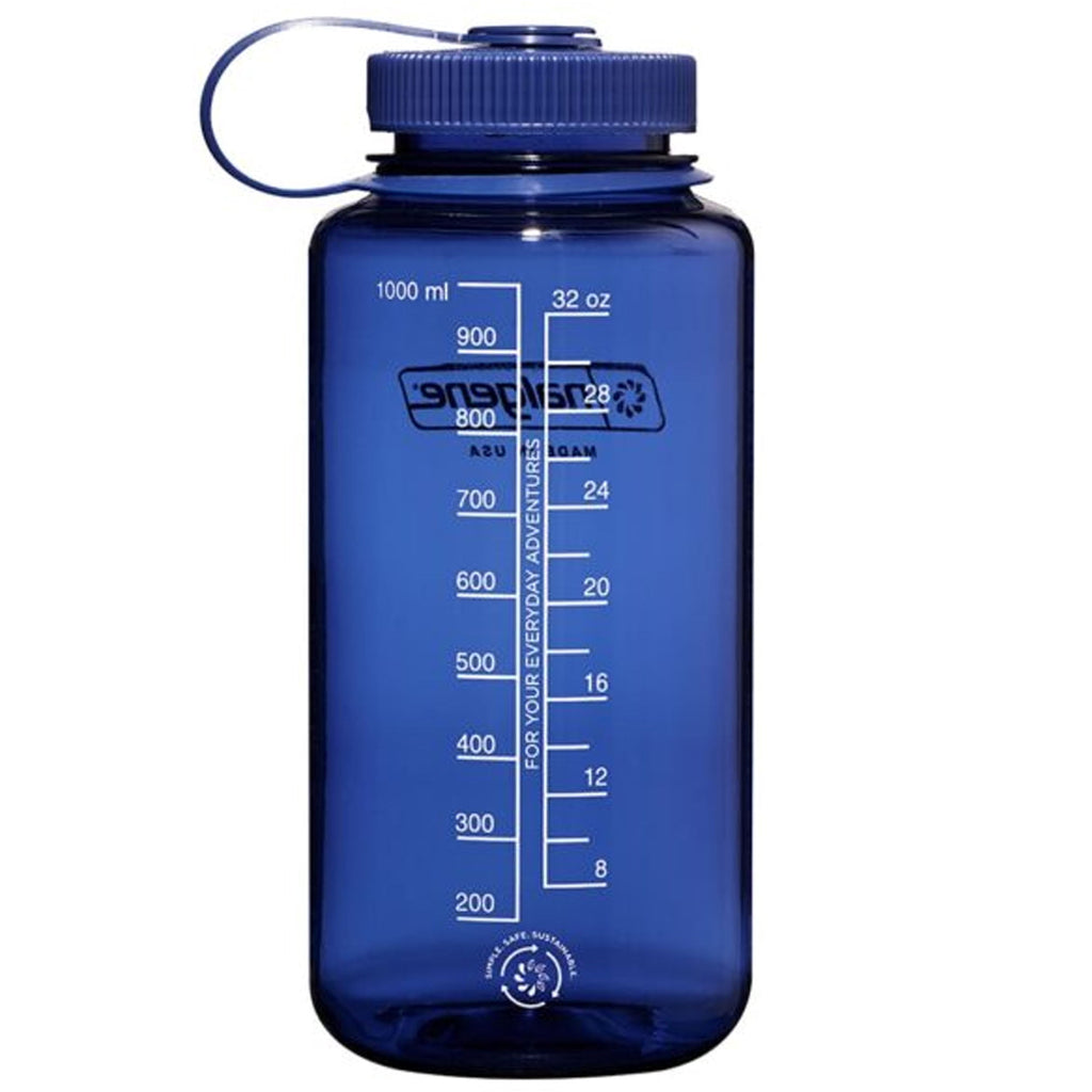 Nalgene Sustain 32 oz. Wide Mouth Water Bottle - Indigo | FFNR