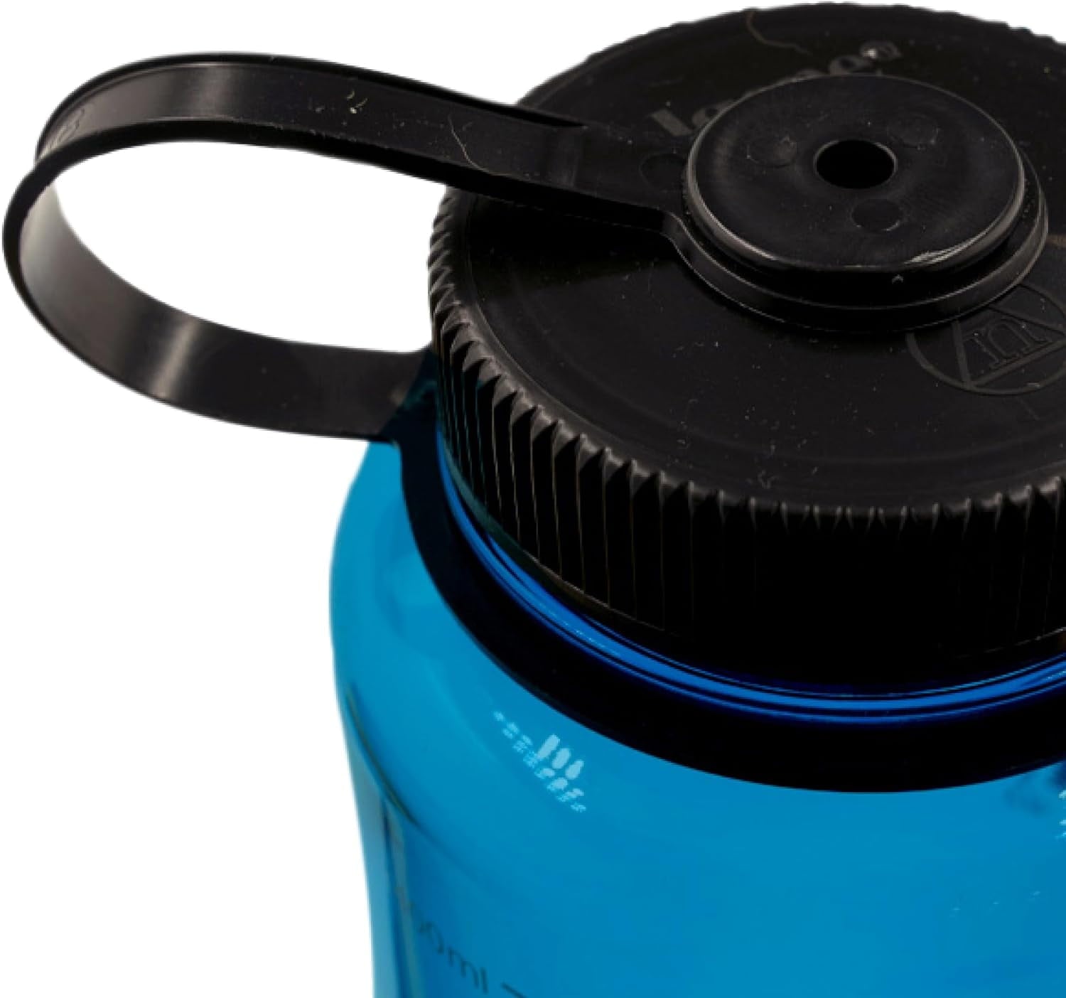 Nalgene Sustain Tritan BPA-Free Water Made with Material Derived from 50% Plastic Waste (using ISCC certified mass balance), 48 OZ, Wide Mouth, Cerulean | VET9
