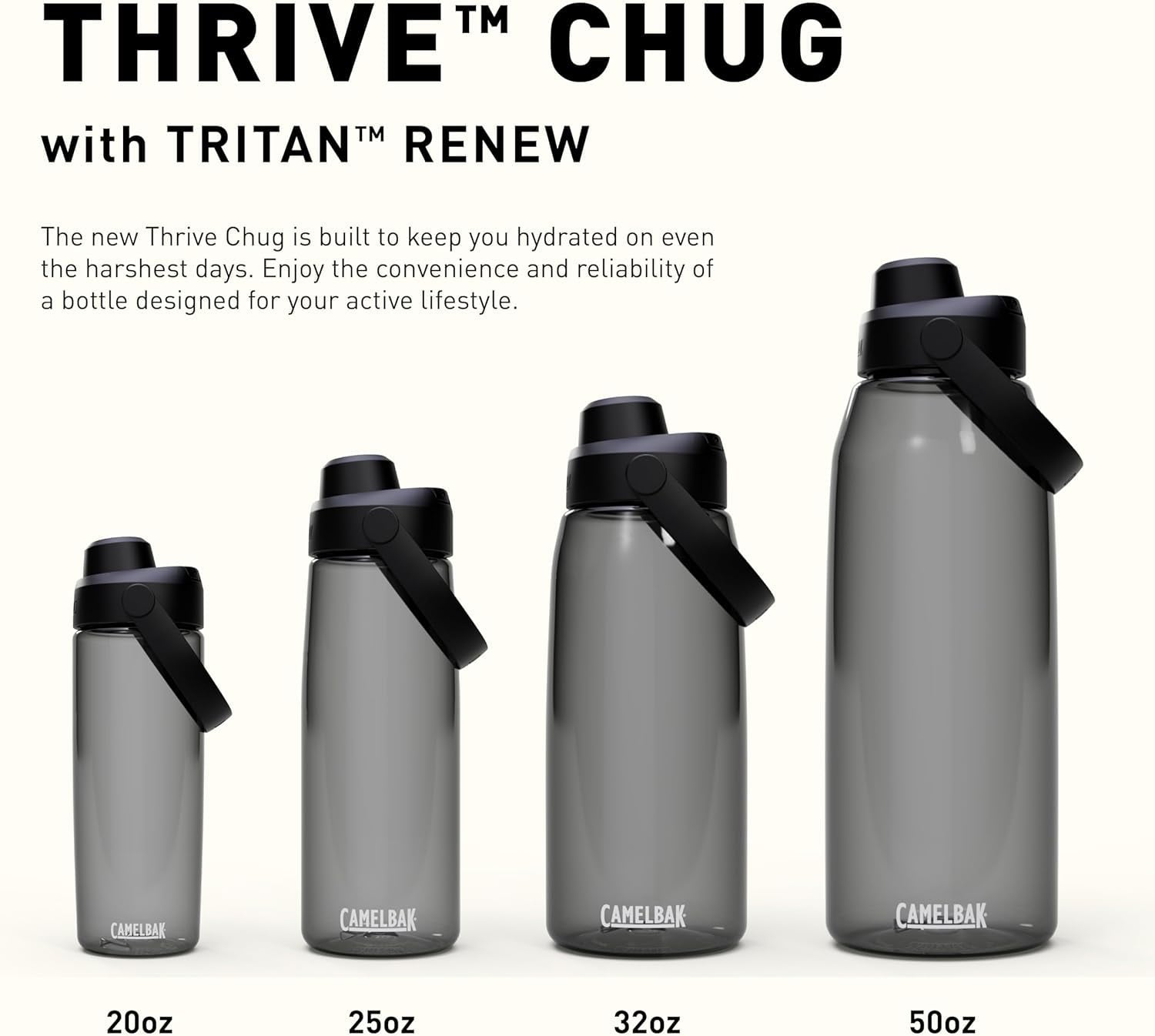 Camelbak Thrive Chug 25oz Water Bottle, Forest Green | 975H