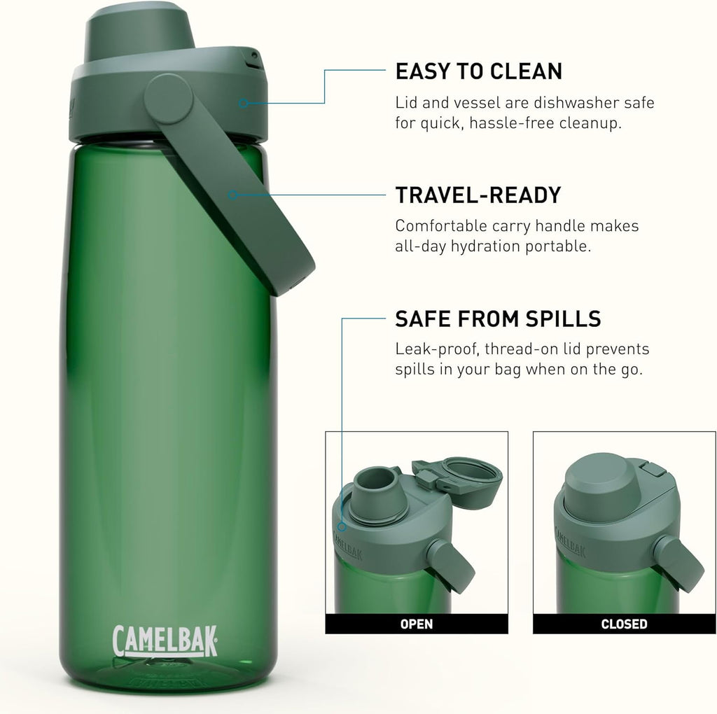 Camelbak Thrive Chug 25oz Water Bottle, Forest Green | 975H