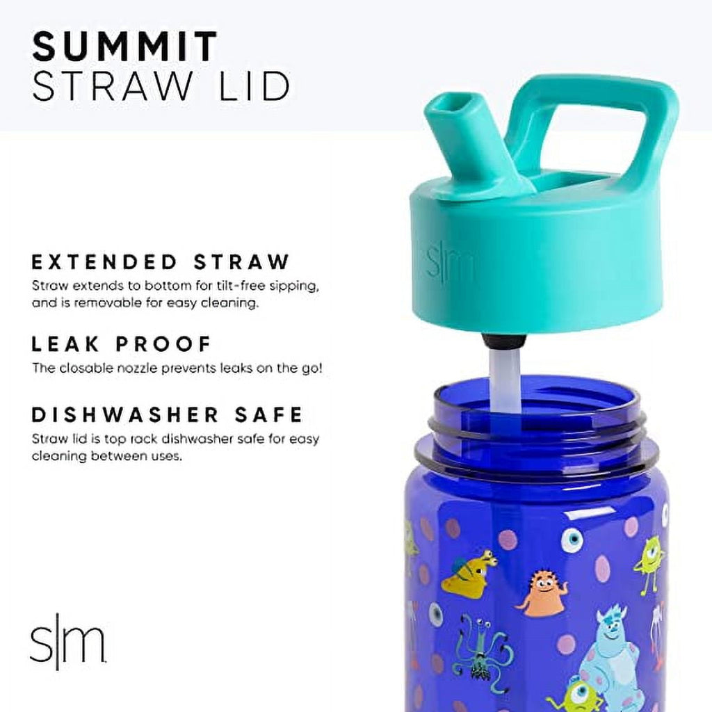 Simple Modern Summit Water Bottle Straw Lid Vacuum Insulated Stainless Steel Bottle | 14 fl oz | L0OH