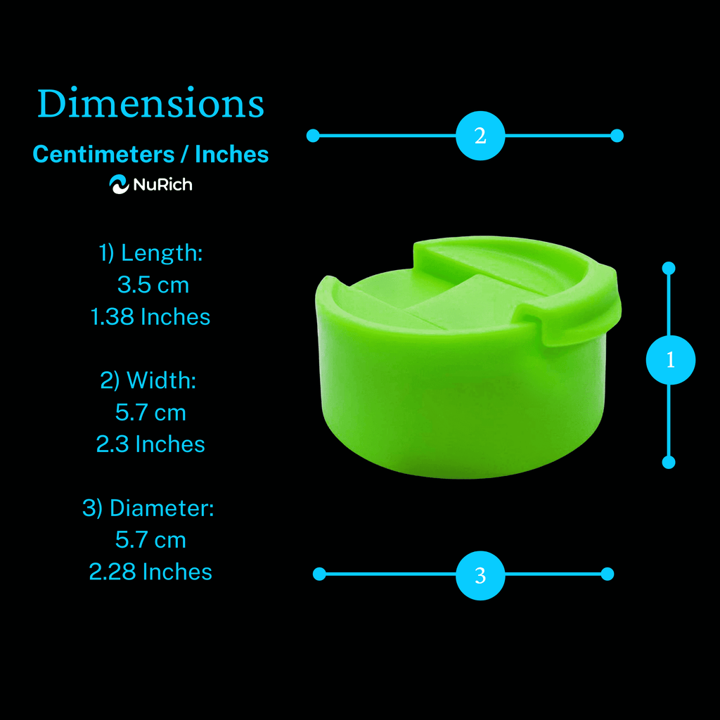 NuRich Hydro Wide Mouth Flip and Sip Replacement Coffee Lid or Cap Accessories Compatible with Hydroflask, Nalgene, and Many More Top Water Bottle Brands Sizes 12 16 18 20 32 40 64 Ounce | ENDT