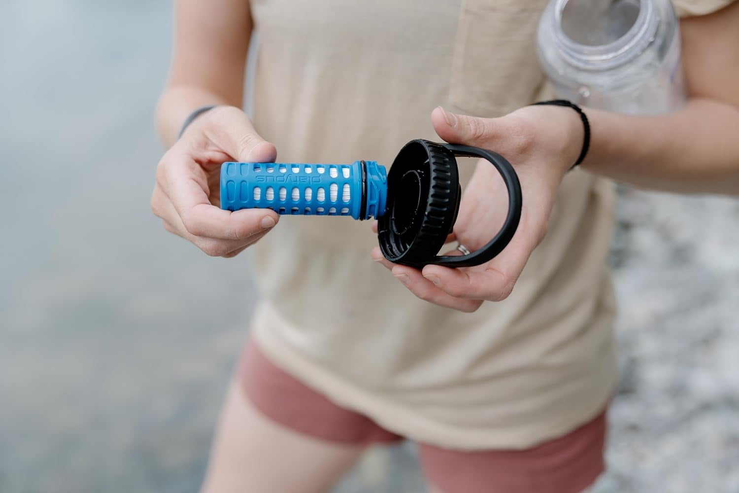 Day Water Bottle Filter for Wide Mouth , Nalgene, and Water Bottles | 4HFL