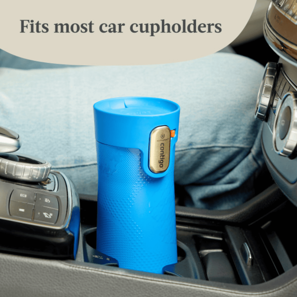 Contigo x Ally Love Autoseal West Loop Vacuum-Insulated Stainless Steel Travel Mug with Easy-Clean Lid, 16 oz, Stellar Jay | 9BHN