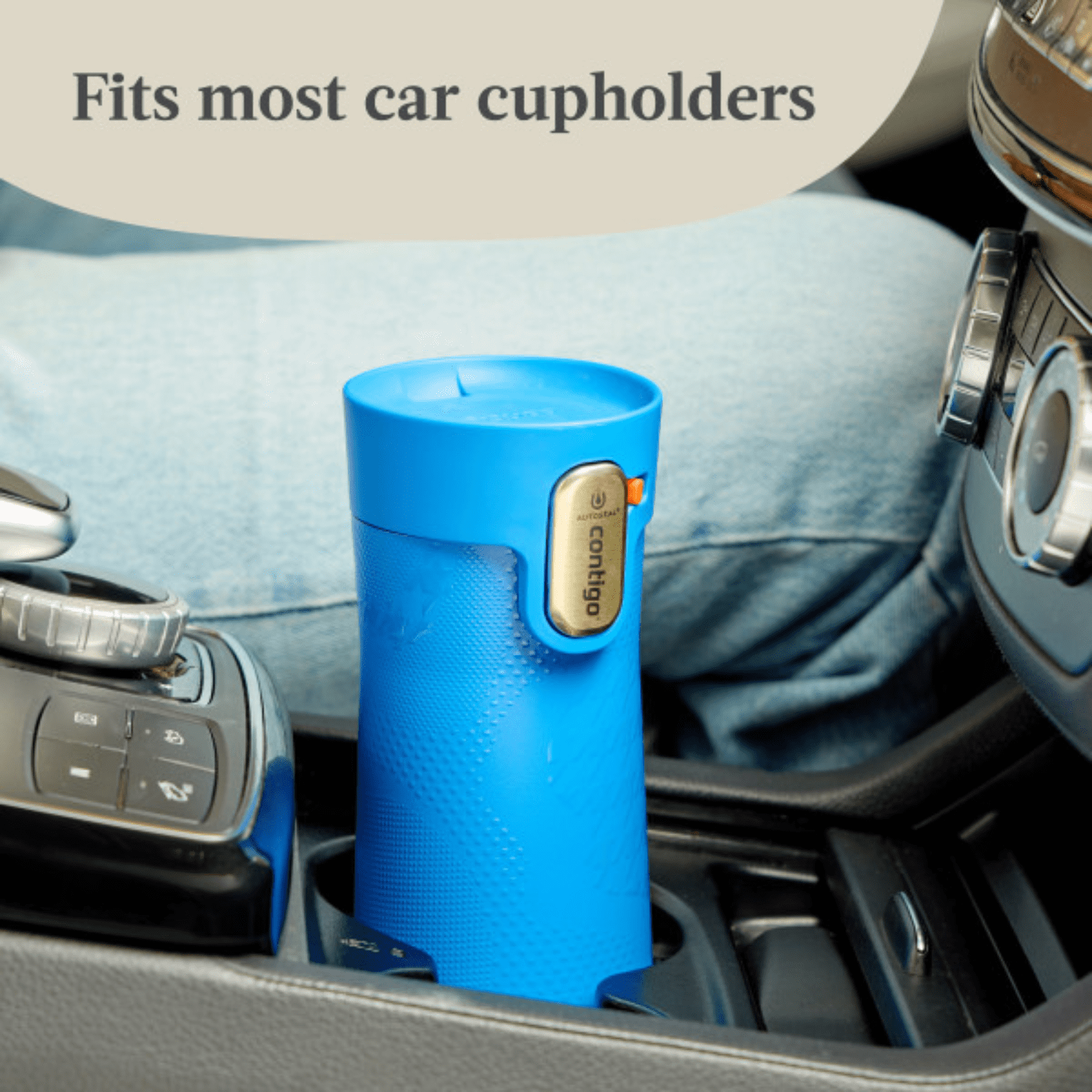 Contigo x Ally Love Autoseal West Loop Vacuum-Insulated Stainless Steel Travel Mug with Easy-Clean Lid, 16 oz, Stellar Jay | 9BHN