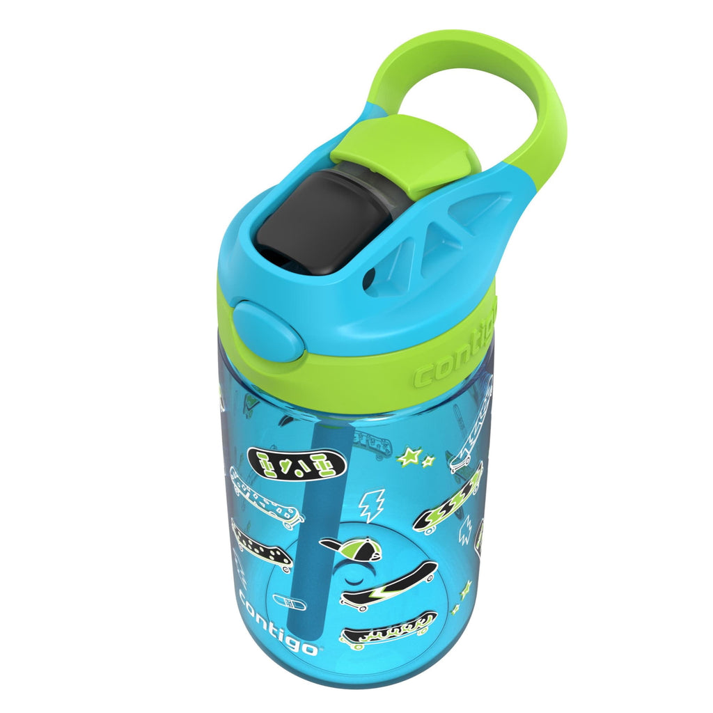 Contigo Aubrey Leak-Proof Spill-Proof Water Bottle, Blue, 14 oz. | 1PF7