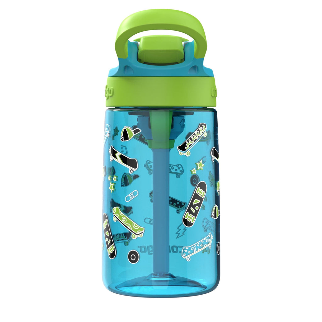 Contigo Aubrey Leak-Proof Spill-Proof Water Bottle, Blue, 14 oz. | 1PF7