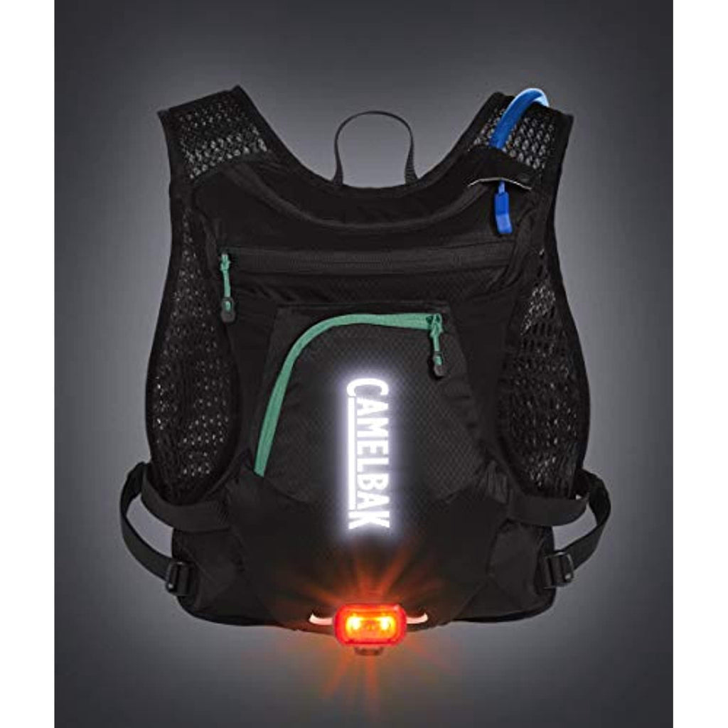CamelBak Women's Chase Bike Vest 50oz - Hydration Vest - Easy Access Pockets, Black/Mint | YMWP