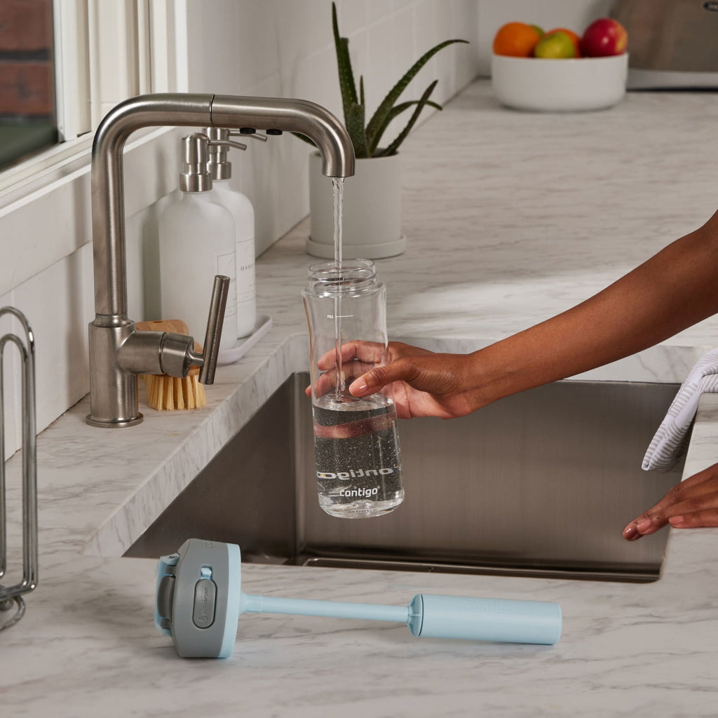 Contigo 24 oz. Wells Plastic Filter Water Bottle - Salt | SRZN