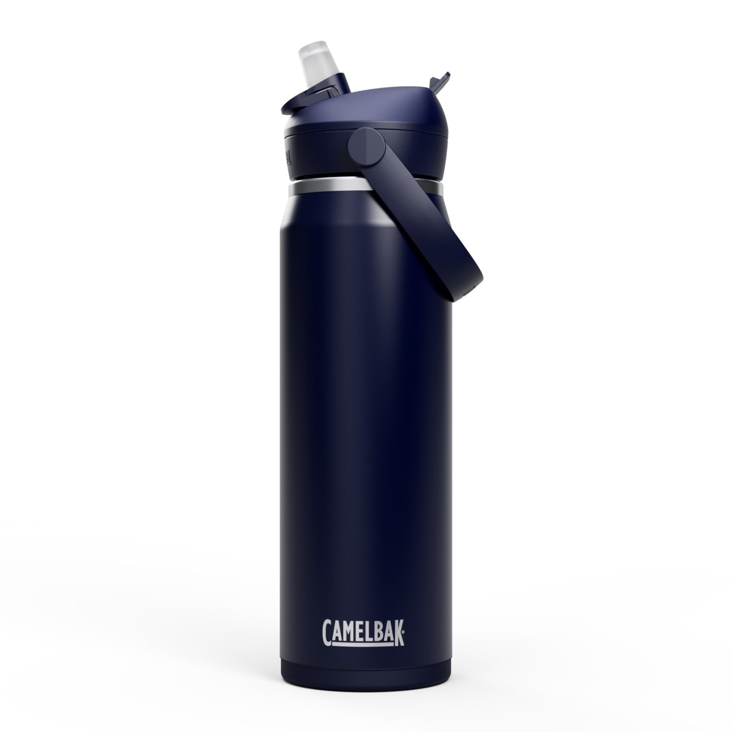CamelBak Thrive™ Flip Straw Insulated Stainless Steel Water Bottle, 25 oz, Navy | PRA8