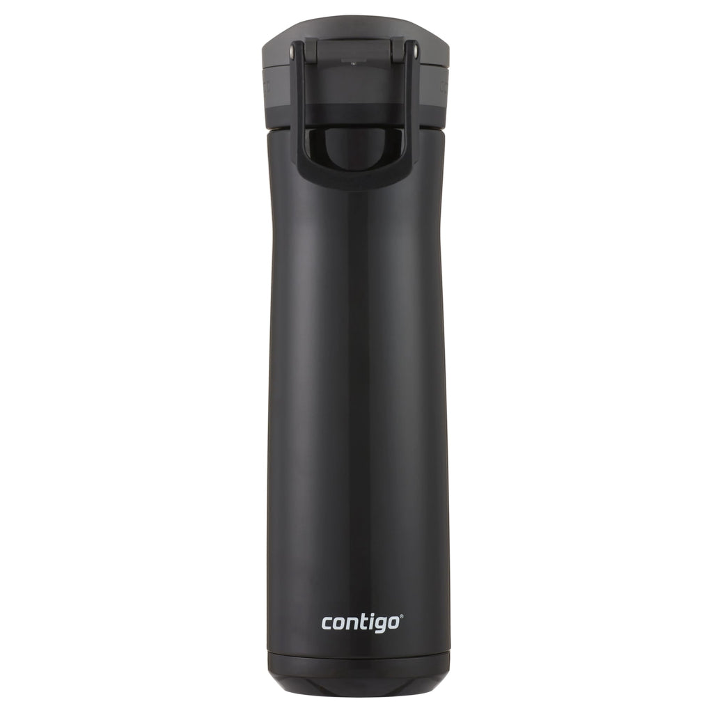 Contigo Jackson Chill  Bundle 2 Water Bottles Black 24oz and Pink  20oz with Autopop Lid | OTGM