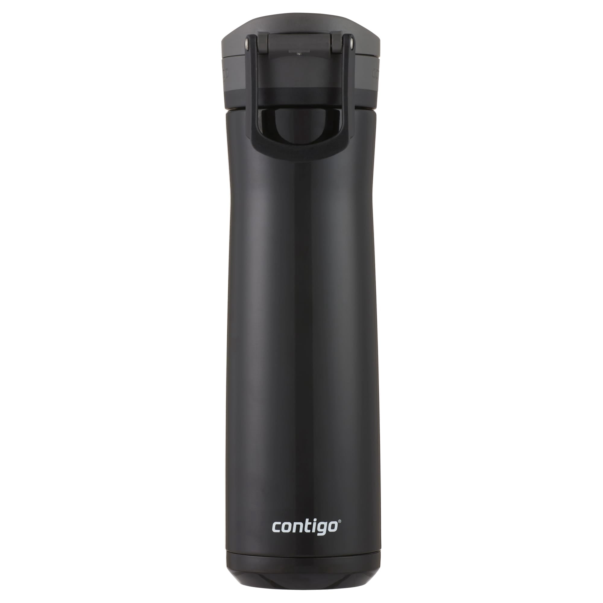Contigo Jackson Chill  Bundle 2 Water Bottles Black 24oz and Pink  20oz with Autopop Lid | OTGM