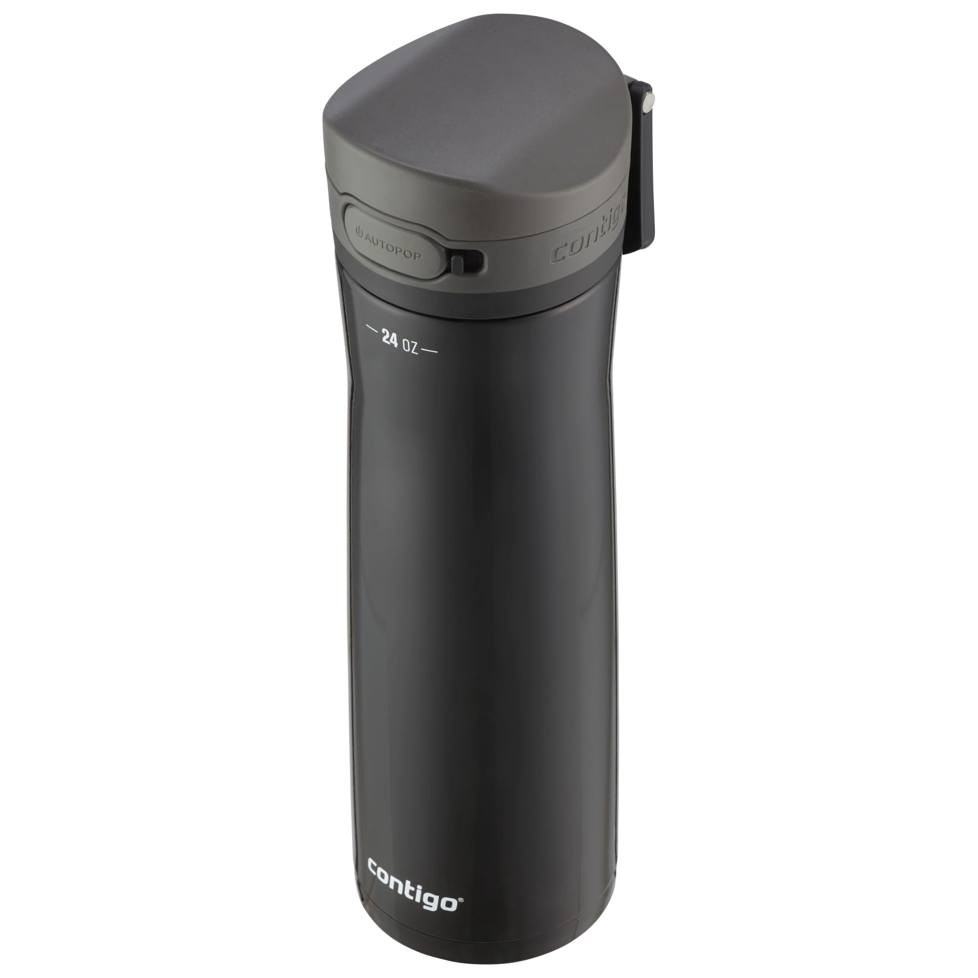 Contigo Jackson Chill  Bundle 2 Water Bottles Black 24oz and Pink  20oz with Autopop Lid | OTGM