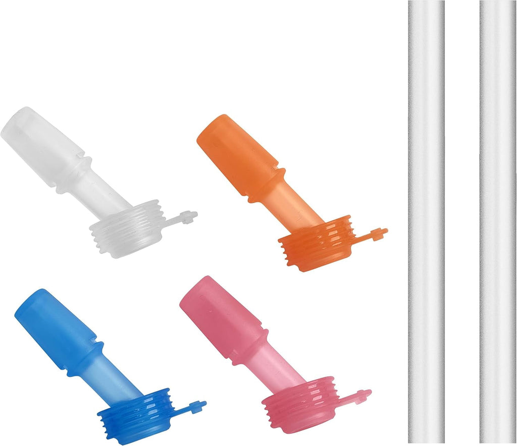 CamelBak eddy+ Kids 4-pack, Bite Valve &amp; Straws, Multi Color | NH3X