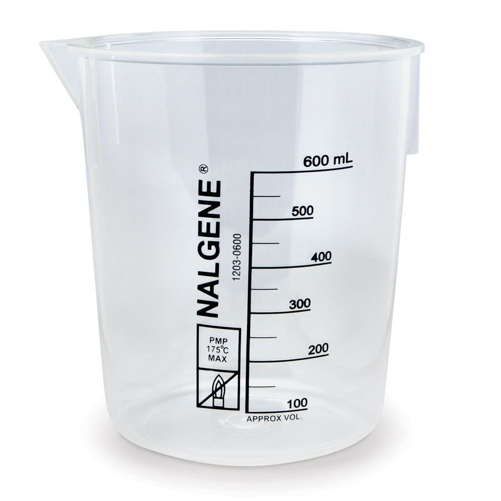 Nalgene Griffin Beaker, Low Form, Polymethylpentene, 600 Ml | T701