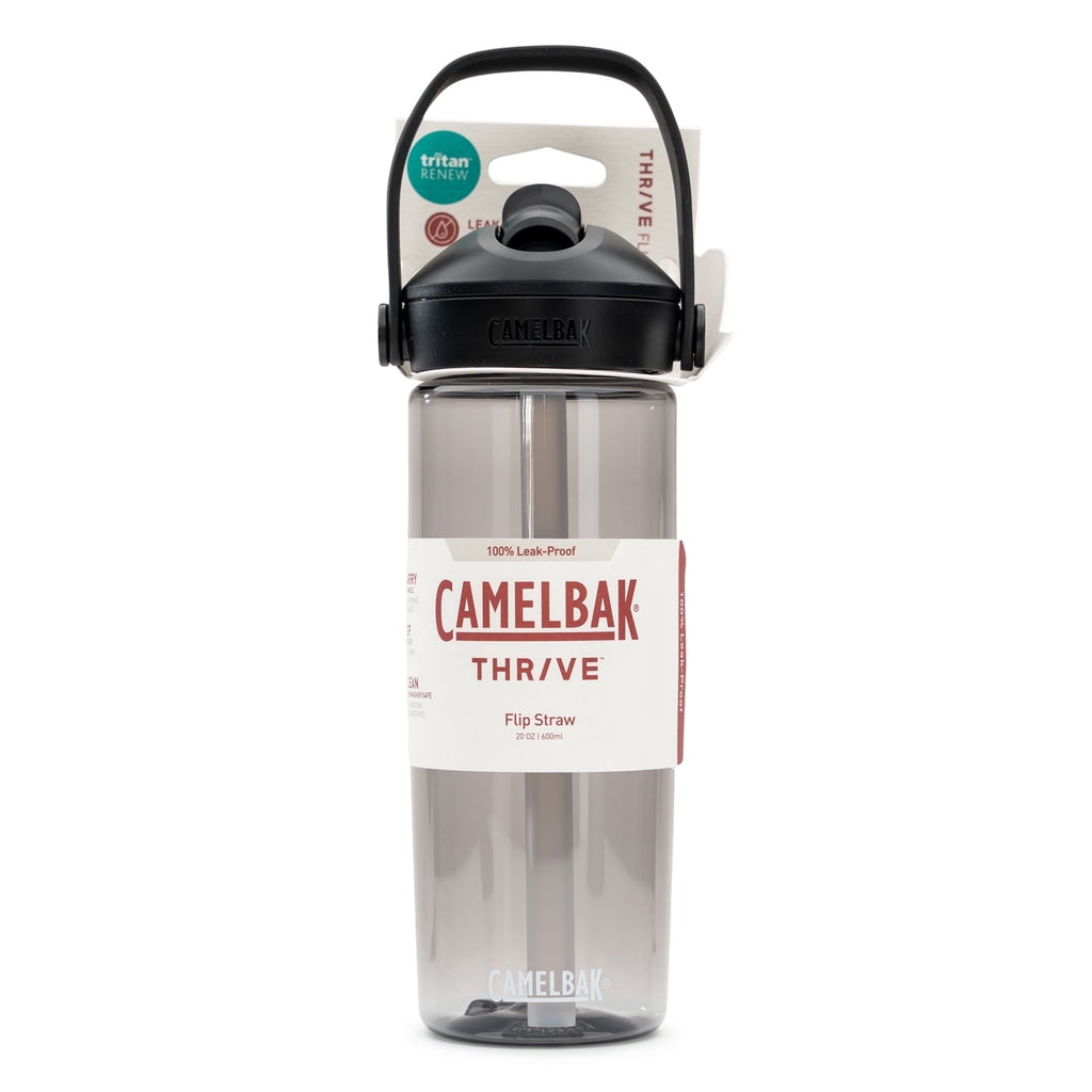 Camelbak Thrive Flip Straw 20oz Water Bottle, Charcoal | PCEV