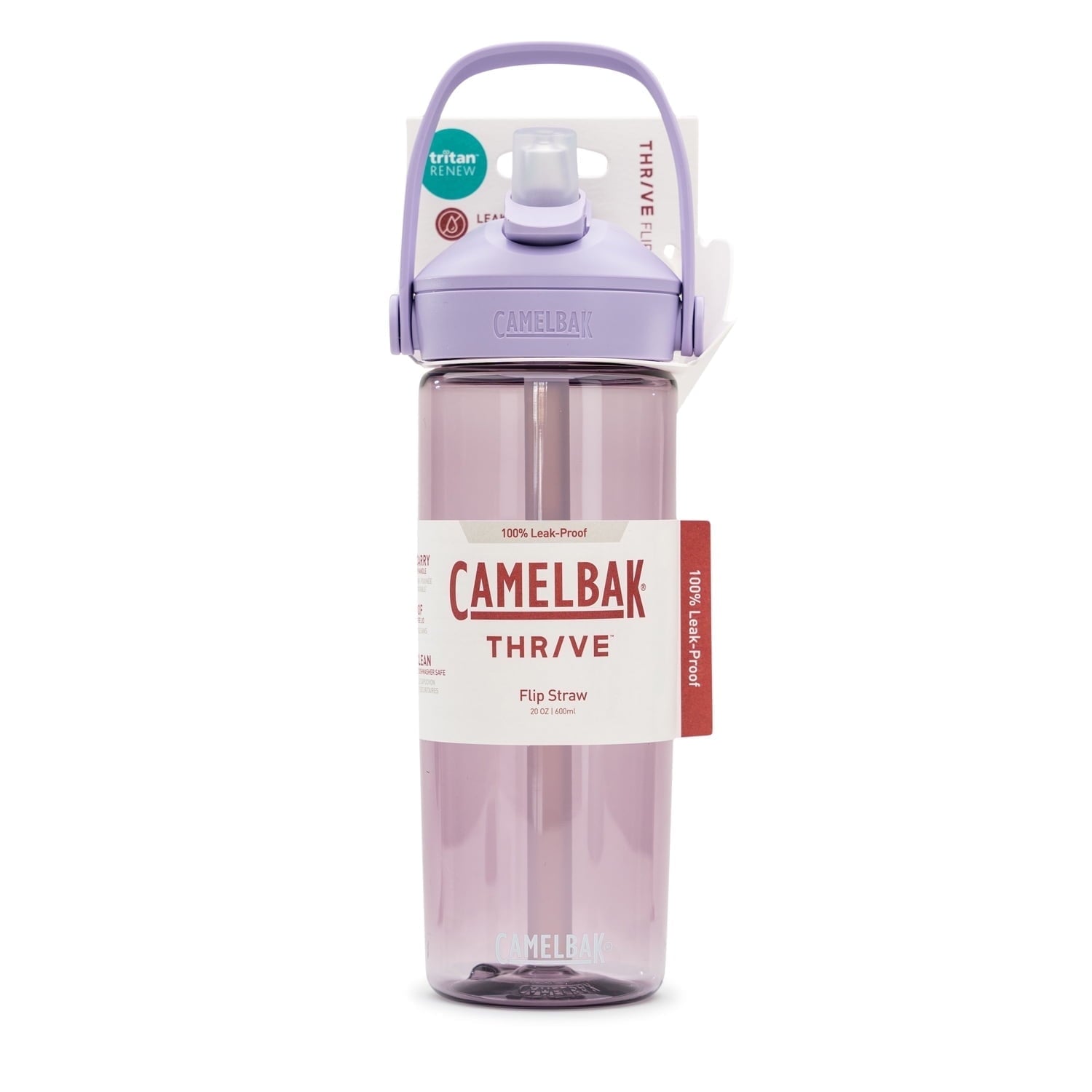 Camelbak Thrive Flip Straw 20oz Water Bottle, Charcoal | PCEV