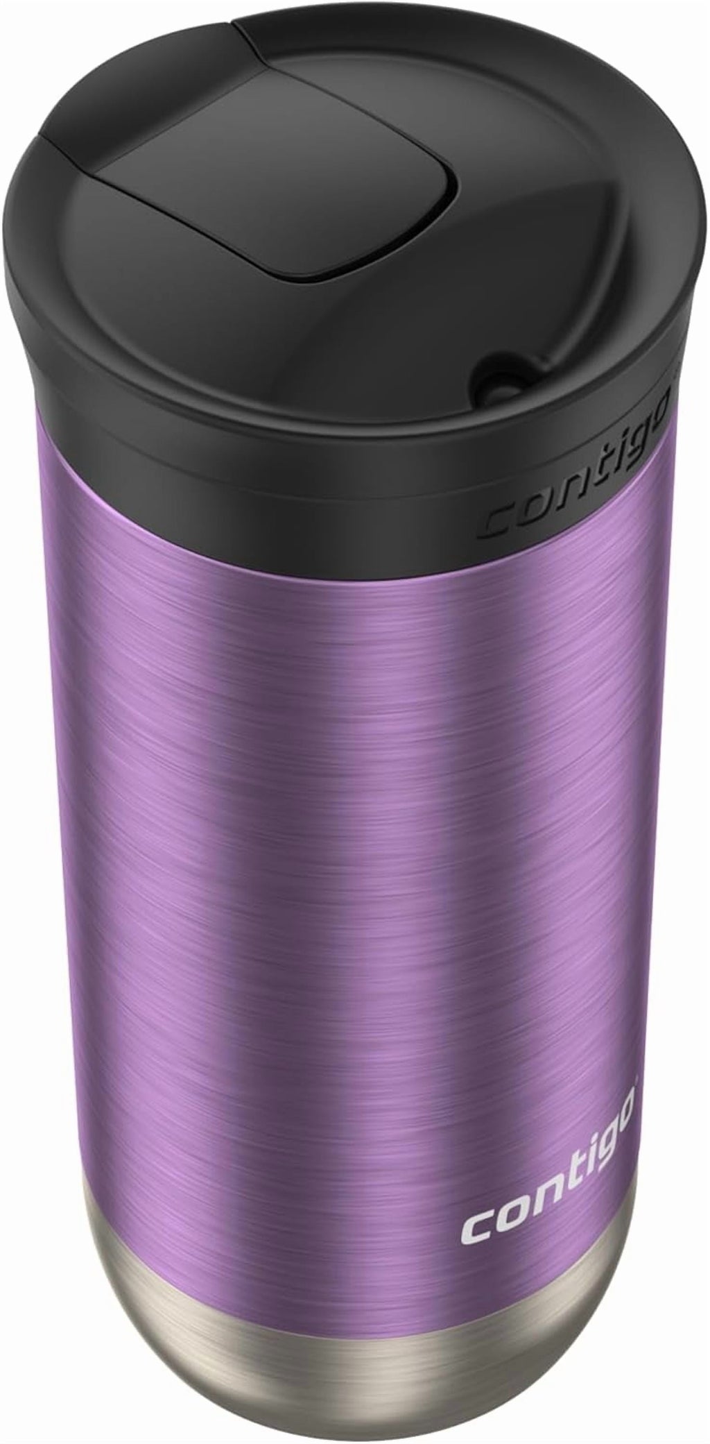 Contigo Huron SnapSeal Insulated Travel Tumbler, Purple Panzy Color 16 oz (473 mL) | A8JG