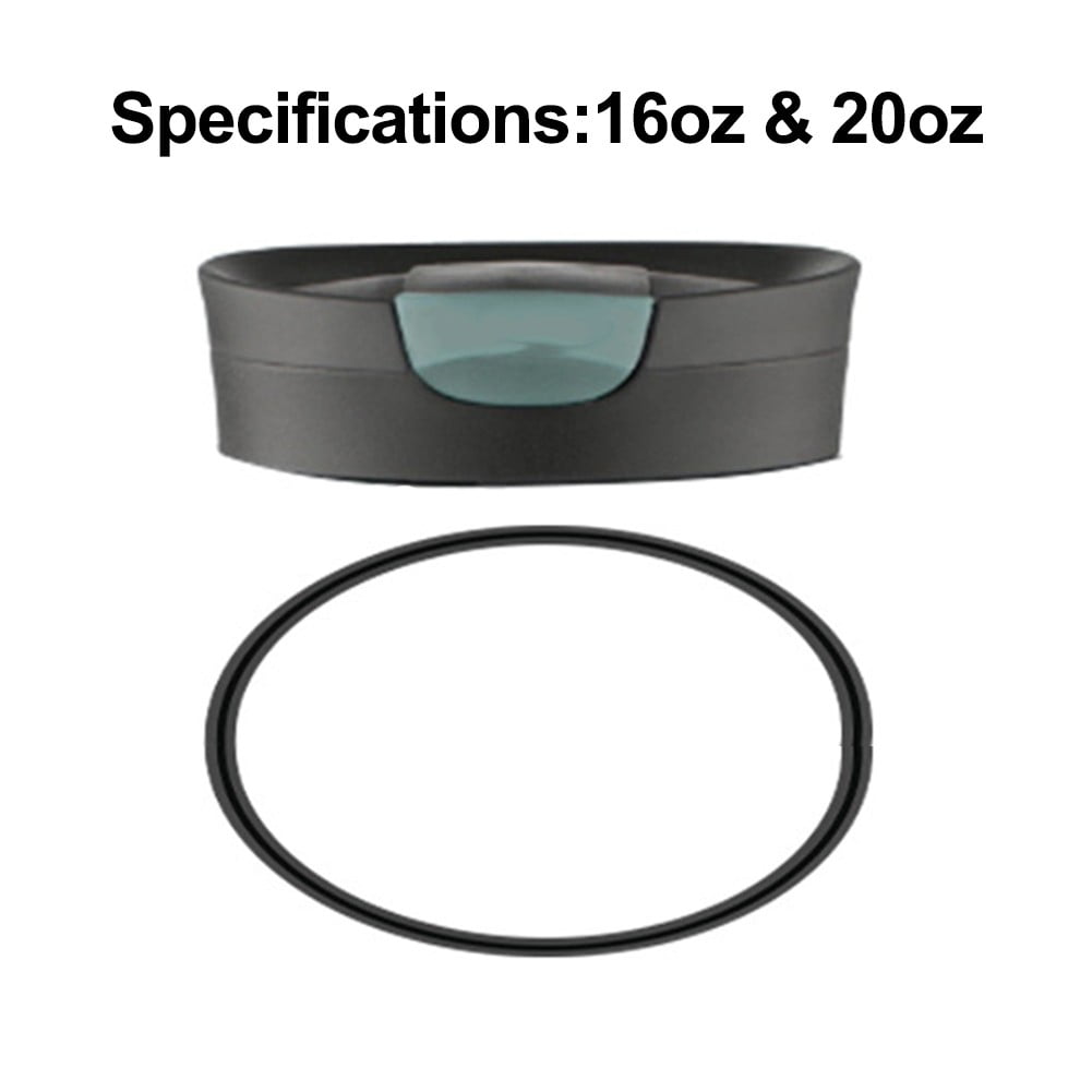 PULMCheerge 4 Pack Gaskets Compatible with Contigo Snapseal Byron Travel Mug 16oz &amp; 20oz, Replacement Rubber Seal for Contigo Snapseal Lid, Replacement Silicone Part for Contigo Coffee Travel Tumbler | 7FBP