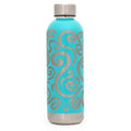 simple modern bolt curtis 17oz water bottle stainless steel Caribbean blue | 45UD